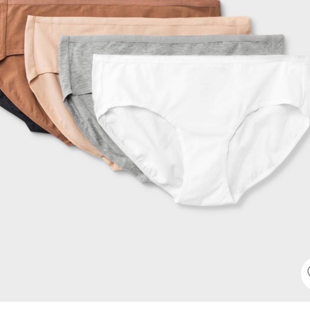 🆕 4-Pack Women’s Auden Cotton Bikini Underwear - S